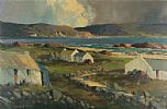 ON GWEEBARRA BAY, DONEGAL by George K. Gillespie at Ross's Online Art Auctions
