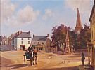 THE SQUARE, BALLYCASTLE by Donal McNaughton at Ross's Online Art Auctions