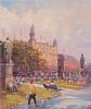 AFTERNOON SUNSHINE, CITY HALL, BELFAST by Gerry Glynn at Ross's Online Art Auctions