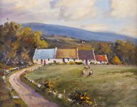 FARMSTEAD by Tom McGoldrick at Ross's Online Art Auctions