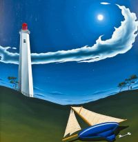LIGHTHOUSE-KEEPERS DREAM by George Henry Smyth at Ross's Online Art Auctions
