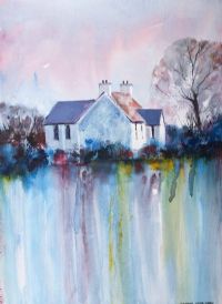 COTTAGE, DONEGAL by Dennis Orme Shaw at Ross's Online Art Auctions