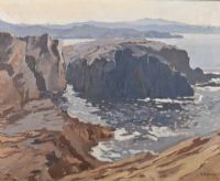 NEAR DUNFANAGHY by Gerald J.A. Carson at Ross's Online Art Auctions