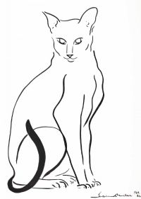CAT by James Millar at Ross's Online Art Auctions