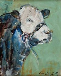 PRIZE BULL by Con Campbell at Ross's Online Art Auctions