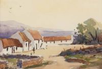 FARMSTEAD, DONEGAL by Tom McGoldrick at Ross's Online Art Auctions