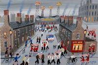 THE DERBY MATCH by John Ormsby at Ross's Online Art Auctions