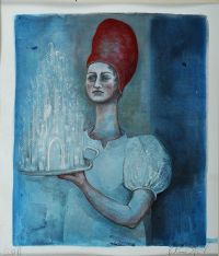 THE OCCASION by Rita Duffy RUA at Ross's Online Art Auctions