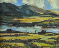 LANDSCAPE, DONEGAL by David Johnston at Ross's Online Art Auctions