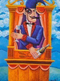 MR PUNCH by Graham Knuttel at Ross's Online Art Auctions