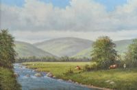 THE RIVER DUN by Manson Blair UWS at Ross's Online Art Auctions