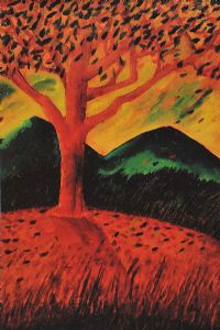 AUTUMN TREE by Graham Knuttel at Ross's Online Art Auctions