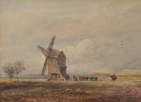THE CORN MILL by David Cox Jnr at Ross's Online Art Auctions