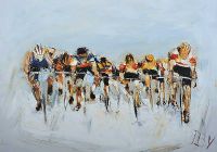 TOUR DE FRANCE by J.B. Vallely at Ross's Online Art Auctions