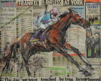 FRANKEL, FLAWLESS AT YORK by Con Campbell at Ross's Online Art Auctions