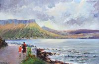 ON THE COAST ROAD by Tom McGoldrick at Ross's Online Art Auctions