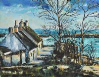 COCKLE ROW, GROOMSPORT by Cylene Graham at Ross's Online Art Auctions