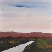 RIVER IN THE BOG by Liam Blake at Ross's Online Art Auctions