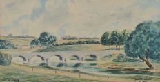 SHAW'S BRIDGE by Tom W. Irwin at Ross's Online Art Auctions