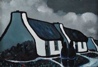 COTTAGES by Eileen Gallagher at Ross's Online Art Auctions