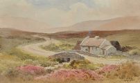 ACHILL ISLAND by Joseph William Carey RUA at Ross's Online Art Auctions