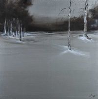 WINTER WOODLANDS by Gemma Climent at Ross's Online Art Auctions