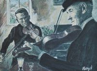 FIDDLERS by Diarmuid Boyd at Ross's Online Art Auctions
