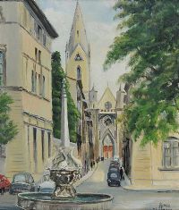 AIX EN PROVENCE by Tobias Everet Spence at Ross's Online Art Auctions
