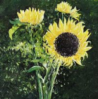SUNFLOWERS by Sean Lorinyenko at Ross's Online Art Auctions