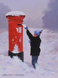 THE LETTER TO SANTA by Gregory Moore at Ross's Online Art Auctions