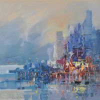 EVENING REFLECTIONS by Colin Gibson at Ross's Online Art Auctions