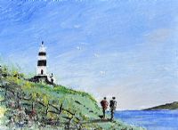 TO THE LIGHTHOUSE by Pearse McCallion at Ross's Online Art Auctions