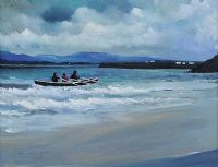 DOWNINGS CURRACH by Sean Lorinyenko at Ross's Online Art Auctions