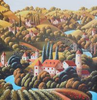 LIFE IN THE LOT by George Callaghan at Ross's Online Art Auctions