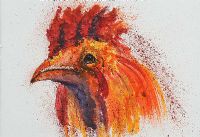 HETTY HEN by Audrey Smyth at Ross's Online Art Auctions