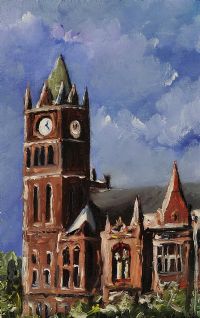 THE GUILD HALL, LONDONDERRY by Sean Lorinyenko at Ross's Online Art Auctions