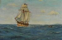 FULL SAIL by Rowland Hill RUA at Ross's Online Art Auctions
