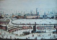 CITYSCAPE by Laurence Stephen Lowry RA at Ross's Online Art Auctions