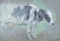 FRIESIAN COW by Con Campbell at Ross's Online Art Auctions