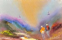 HIKERS HEAVEN by Carol Ann Waldron at Ross's Online Art Auctions