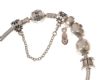 PANDORA STERLING SILVER BRACELET WITH TWELVE CHARMS at Ross's Online Art Auctions