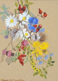 STILL LIFE, FLOWERS by Sean McCinnside at Ross's Online Art Auctions