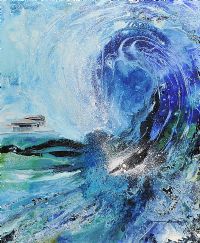 WAVES by Simon Bradley at Ross's Online Art Auctions