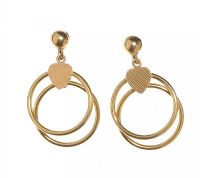 PAIR OF 18CT GOLD DROP EARRINGS at Ross's Online Art Auctions