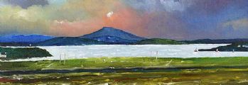 LATE SUMMER EVENING AT DOWNINGS by Sean Lorinyenko at Ross's Online Art Auctions