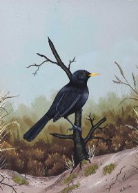 BLACKBIRD by William Houston at Ross's Online Art Auctions