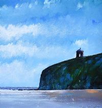 MUSSENDUN TEMPLE FROM DOWNVIEW by Sean Lorinyenko at Ross's Online Art Auctions