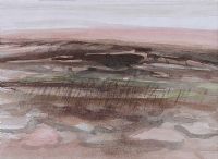 LANDSCAPE & REEDS by George Campbell RHA RUA at Ross's Online Art Auctions