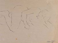 FEMALE NUDE MODEL by Vernon P. Carter at Ross's Online Art Auctions