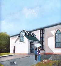 SAINT MARY'S CHURCH, NEWTOWNMANOR, COUNTY LEITRIM by Sean Lorinyenko at Ross's Online Art Auctions